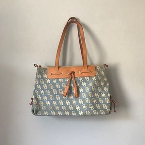 Vintage Dooney & Bourke Blue Shoulder Bag